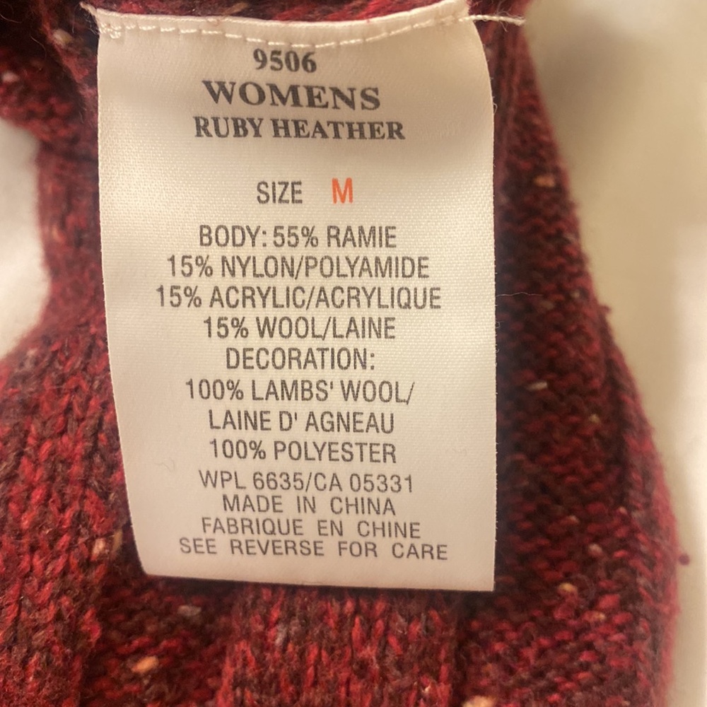 Woolrich 1/4 zip sweater size M - Picture 4 of 4